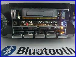 1978-1987 GM Chevy Cassette AM FM Stereo Radio Refurbished With Bluetooth & Aux
