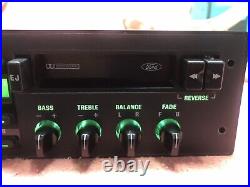 1989-94 FORD Am/Fm Cassette Player. F-150 250, Mustang, Bronco, Taurus Refurb