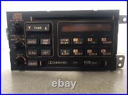 1992 1993 C4 Corvette Bose Gold Radio Cassette CD Player Refurbished
