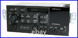 1995-2002 Chevrolet GMC Car AM FM Cassette Player w Auxiliary Input on Face