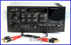 1995-2005 GM Chevrolet Isuzu Car Stereo AM FM Cassette Player w Aux RCA Output