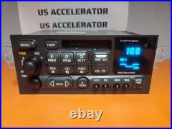 1996-2002 CHEVY BLAZER S10 CASSETTE TAPE PLAYER RADIO Delco Tested w LED ACTUAL