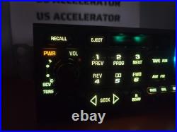 1996-2002 CHEVY BLAZER S10 CASSETTE TAPE PLAYER RADIO Delco Tested w LED ACTUAL