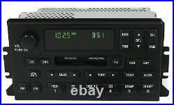 1999-2001 Lincoln Continental AMFM Radio Receiver Cassette Player 2F3T-18C870-AA