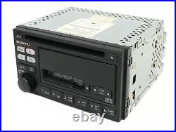 2000-02 Subaru Legacy AM FM Radio CD Cassette Player 86201AE12A Face Code P121