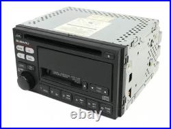 2000-02 Subaru Legacy AM FM Radio CD Cassette Player 86201AE12A Face Code P121 2000-02 Subaru Legacy AM FM Radio CD Cassette Player 86201AE12A Face Code P121