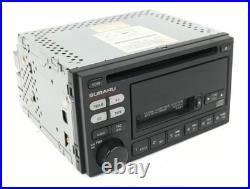 2000-02 Subaru Legacy AM FM Radio CD Cassette Player 86201AE12A Face Code P121 2000-02 Subaru Legacy AM FM Radio CD Cassette Player 86201AE12A Face Code P121
