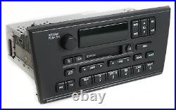 2000-2001 Lincoln LS AM FM Radio Receiver w Cassette Player Model XW4F-18C870-AJ