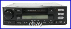 2000-2001 Subaru Legacy Radio AM FM Cassette Player 86201AE08A Face P120 2000-2001 Subaru Legacy Radio AM FM Cassette Player 86201AE08A Face P120