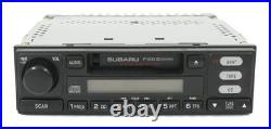 2000-2001 Subaru Legacy Radio AM FM Cassette Player 86201AE08A Face P120
