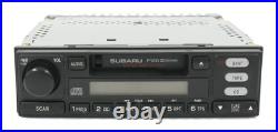 2000-2001 Subaru Legacy Radio AM FM Cassette Player 86201AE08A Face P120 2000-2001 Subaru Legacy Radio AM FM Cassette Player 86201AE08A Face P120