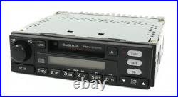 2000-2001 Subaru Legacy Radio AM FM Cassette Player 86201AE08A Face P120