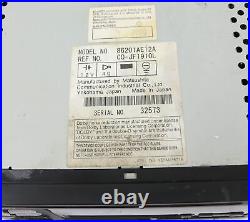 2000-2002 Subaru Legacy OEM AM FM Radio CD Cassette Player 86201AE12A Face P121