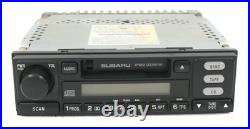 2001-2002 Subaru Forester AM FM Cassette Player 86201FC070 Face P122