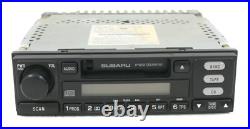2001-2002 Subaru Forester AM FM Cassette Player 86201FC070 Face P122