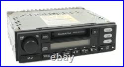 2001-2002 Subaru Forester AM FM Cassette Player 86201FC070 Face P122