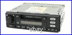 2001-2002 Subaru Forester AM FM Radio Cassette Player Model 86201FC070 Face P122