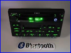 2001-2005 Ford OEM CD Cassette Tap Player Radio Stereo Upgraded With Bluetooth