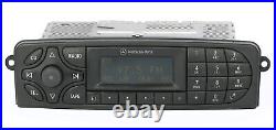 2001-2005 Mercedes-Benz C-Class AM FM Radio Cassette Player Part A203 820 10 86