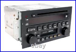 2002-03 Buick Rendezvous OEM AM FM Cassette CD Player Radio 9359504 Opt Code U1Q