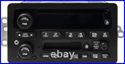 2002-03 Chevrolet Blazer AM FM Radio CD Cassette Player AUX Upgrade 15091317 UN0