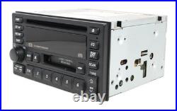 2002-05 Kia Sedona AM FM Radio Dolby Cassette Single Disc CD Player 1K5LC66860