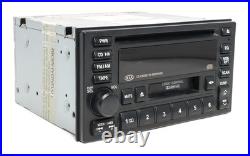 2002-05 Kia Sedona AM FM Radio Dolby Cassette Single Disc CD Player 1K5LC66860