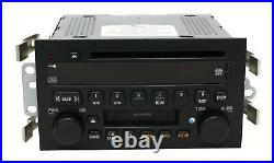 2002-2003 Oldsmobile Aurora Radio AM FM Cassette CD Player w Bluetooth 25734856