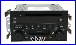 2002-2003 Oldsmobile Aurora Radio AM FM Cassette CD player Part Number 25734856