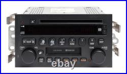 2002 Buick LeSabre AM FM Radio Receiver Cassette CD Player 9366424 Opt Code UP0