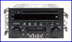 2002 Buick LeSabre AM FM Radio Receiver Cassette CD Player 9366424 Opt Code UP0 2002 Buick LeSabre AM FM Radio Receiver Cassette CD Player 9366424 Opt Code UP0