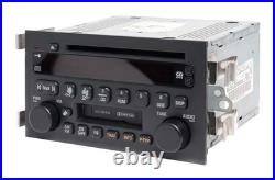 2002 Buick LeSabre AM FM Radio Receiver Cassette CD Player 9366424 Opt Code UP0