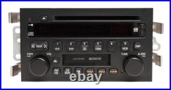 2002 Buick LeSabre AM FM Radio Receiver Cassette Single Disc CD Player 25735820