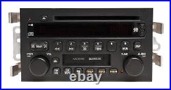 2002 Buick LeSabre AM FM Radio Receiver Cassette Single Disc CD Player 25735820
