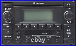 2002 Volkswagen Golf AMFM Radio Stereo-Cassette CD Player Model Number 3B7035180