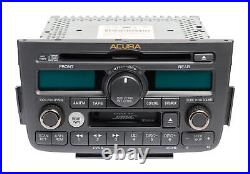 2003-04 Acura MDX AM FM Radio Receiver 6-Disc CD Cassette Player 39100-S3V-A610