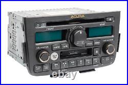 2003-04 Acura MDX AM FM Radio Receiver 6-Disc CD Cassette Player 39100-S3V-A610