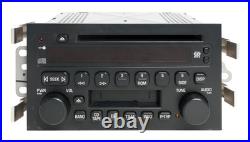 2003-05 Buick LeSabre Radio AMFM CD Cassette Player Opt UP0 Part Number 10375847
