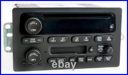 2003-05 Chevrolet Avalanche 1500 AM FM Radio Single CD Cassette Player 15104156 2003-05 Chevrolet Avalanche 1500 AM FM Radio Single CD Cassette Player 15104156