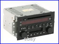 2004-06 Buick Rendezvous AM FM Radio Single CD Cassette Player 10346984 Opt U1Q