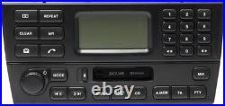 2004-2008 Jaguar X Type AM FM Radio Receiver Cassette Player Model 1X4318K876AC