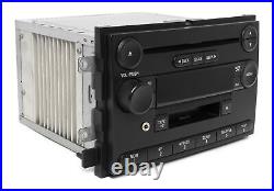 2004 Ford F-150 AM FM Radio Single CD Cassette Player w Aux Input 4L3T-18C868-FC