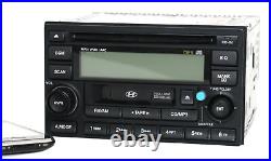 2005-06 Hyundai Tuscon AM FM Radio mp3 CD Cassette Player Bluetooth 96180-2E101