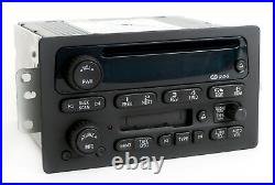 2005-09 Chevrolet Silverado 1500 AM FM Radio Cassette Single CD Player 15849619