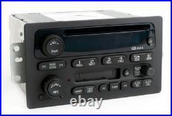 2005-09 Chevrolet Silverado 1500 AM FM Radio Cassette Single CD Player 15849619 2005-09 Chevrolet Silverado 1500 AM FM Radio Cassette Single CD Player 15849619