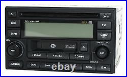 2005-2006 Hyundai Tuscon AMFM Radio mp3 CD Cassette Player WMA AAC 96180-2E101