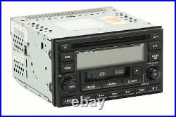 2005-2006 Tucson Hyundai AM FM Radio mp3 CD Cassette Player 961802E100 OEM