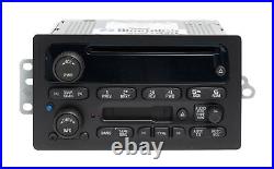 2005-2009 Chevrolet Truck AMFM Radio CD Cassette Player Bluetooth Music 15849619