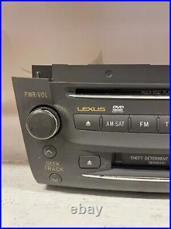 2006 2008 Lexus GS350 GS450h Mark Levinson Cassette CD DVD Player 86120-30C80-E0