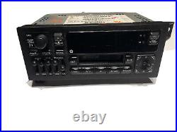 87-00 Chrysler Jeep Oem Cassette CD Player Radio Equalizer Dodge Aux Input